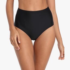 RELLECIGA Women's High Waisted Tummy Control Bikini Bottom